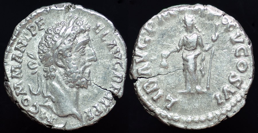 Commodus - LIBERTAS, denarius