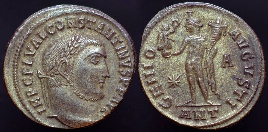 Constantine I, The Great - GENIO AVGVSTI, Follis