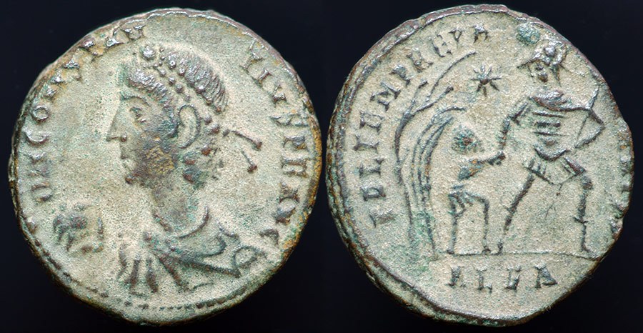 Constantius II - Barbarian in Hut