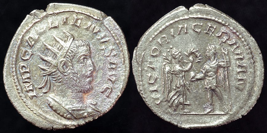 Rome - Gallienus w/ Victoria German