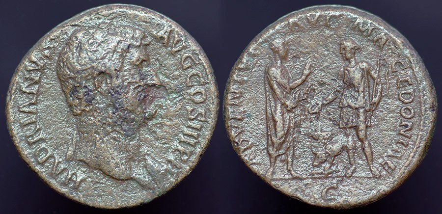 Rome - Hadrian & Adventi Macedonia, As