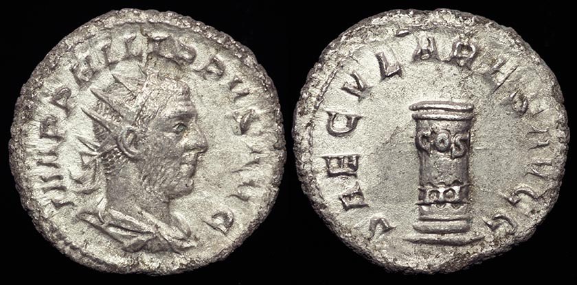 Philip I - Millennium Cippus