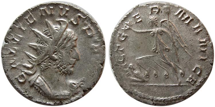 Gallienus - Vict Germanica antoninianus