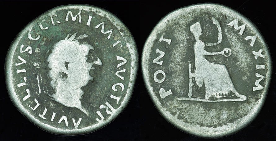 Rome - Vitellius and Vesta