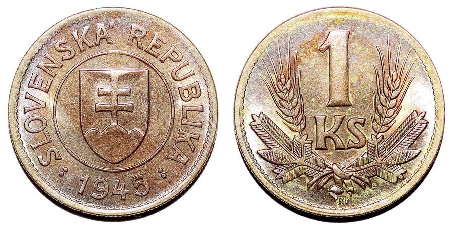 SLOVAKIA~1 Koruna 1945