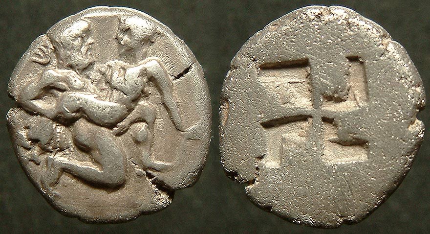 Thasos - Satyr & Nymph