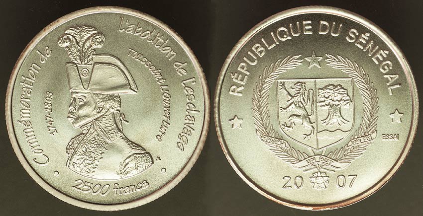 Senegal - Slavery Abolition - Toussaint Louverture