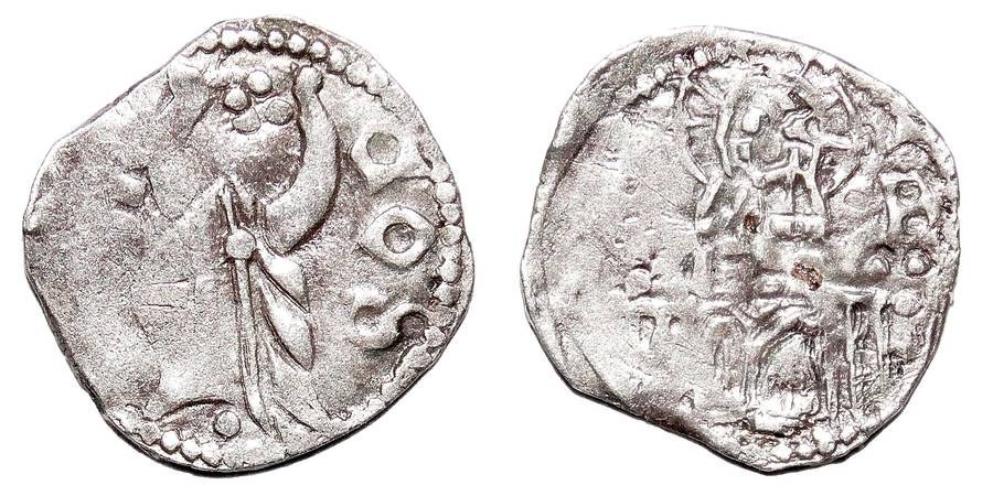 SERBIA ~AR Helm Dinar 1389-1402 AD