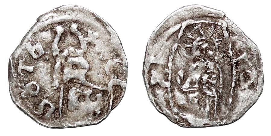 SERBIA (DESPOTATE)~AR Crest Dinar 1402-1427 AD