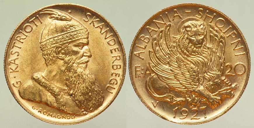 Albania - Skanderbeg 1927