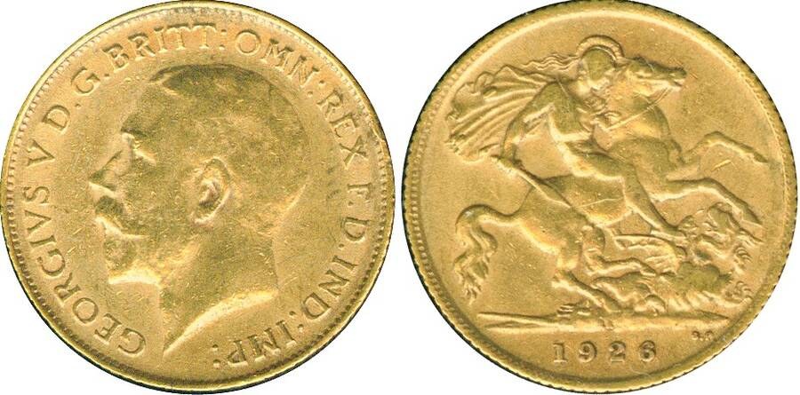 Union of South Africa 1925 £½