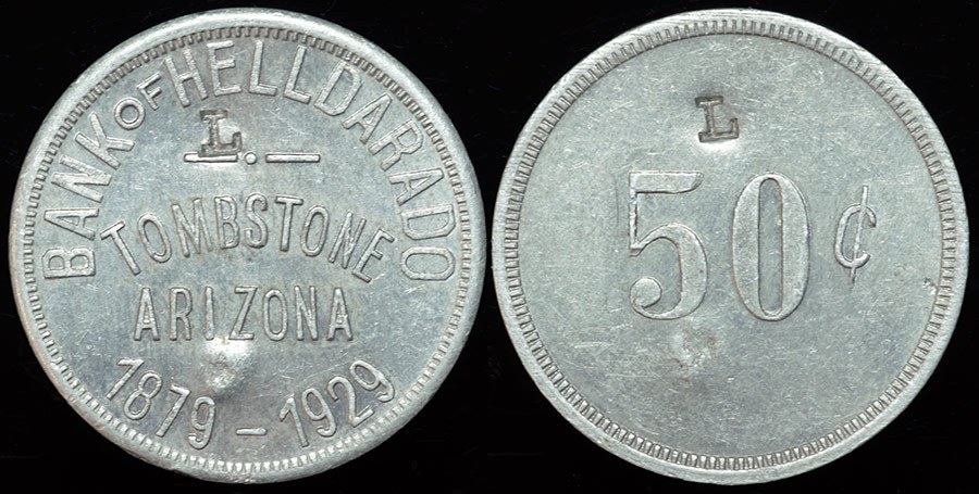 Tombstone AZ - HELLDARADO 50c