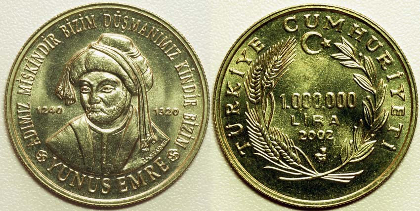 Turkey - Yunus Emre, Sufi Mystic 2002