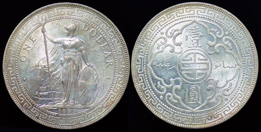 UK - China British Trade Dollar 1899