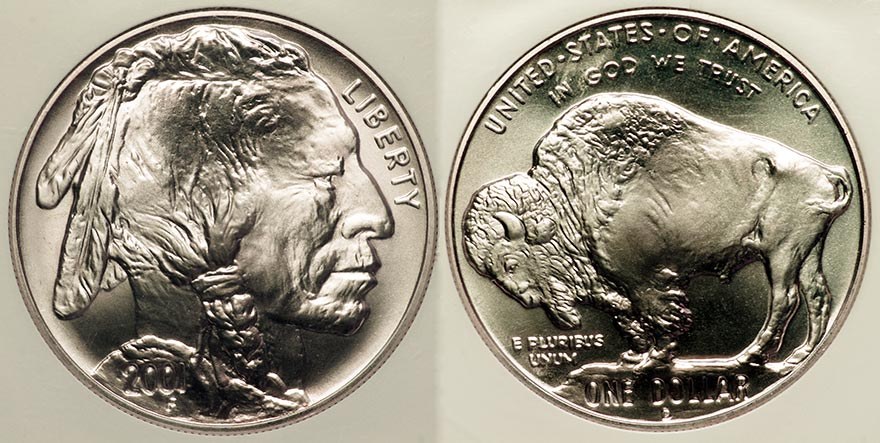 USA 1 Dollar Buffalo - 2001
