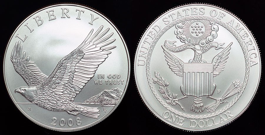 USA Dollar - Bald Eagle Recovery 2008 P
