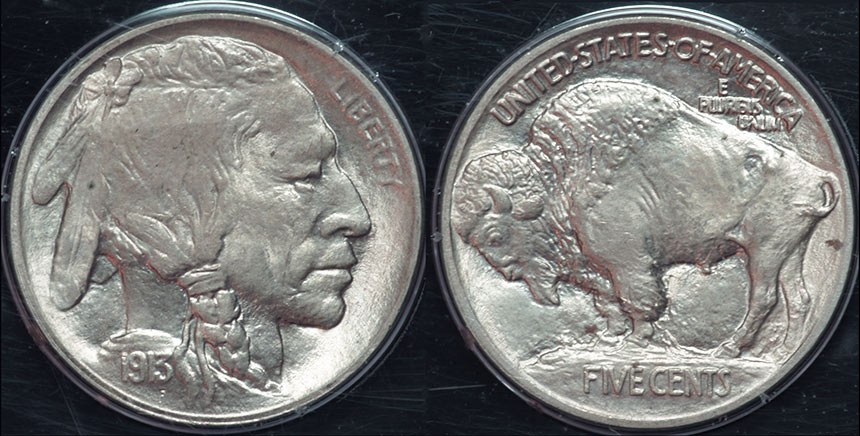USA 1913 Buffalo Nickel