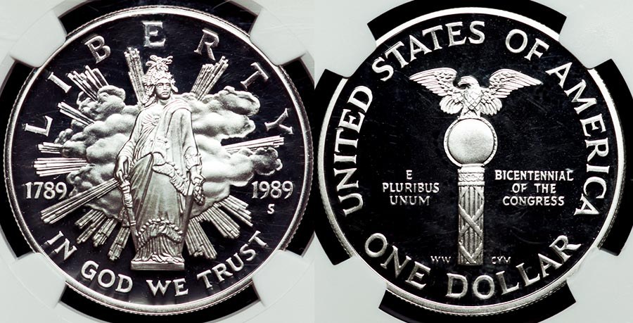 USA - Congress $1 Commem.