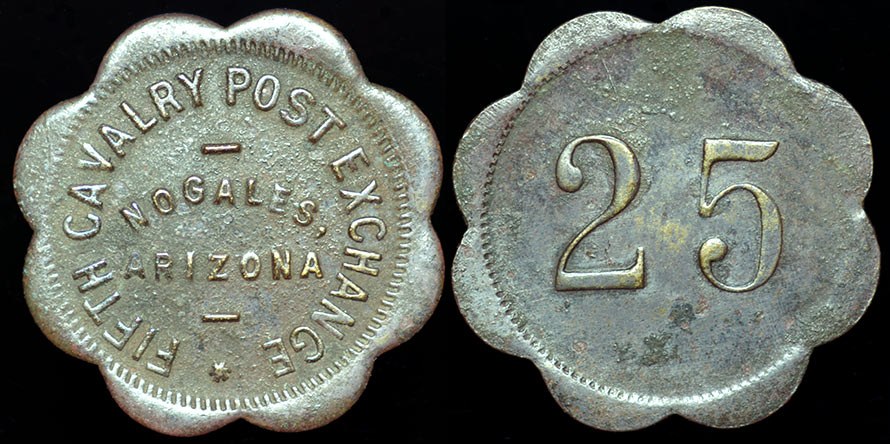 Nogales AZ - 5th Cavalry 25 Cents