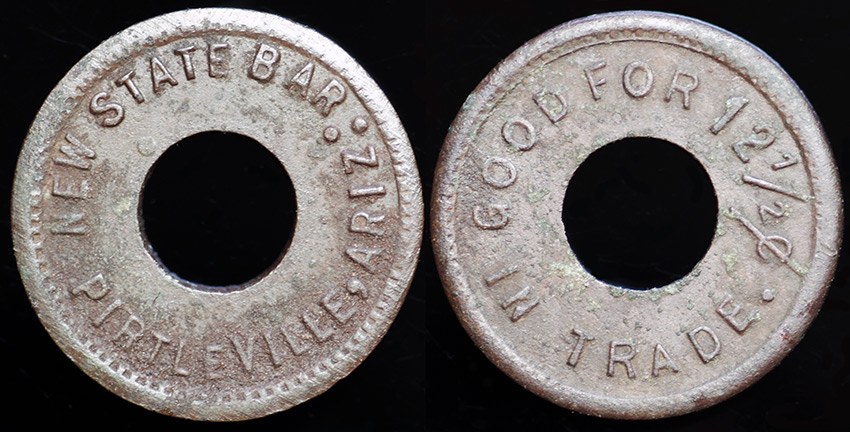 Pirtleville Arizona, New State Bar - 12 1/2 Cents