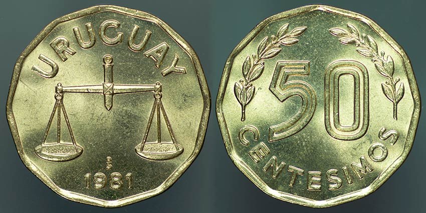 Uruguay 50 C. 1981