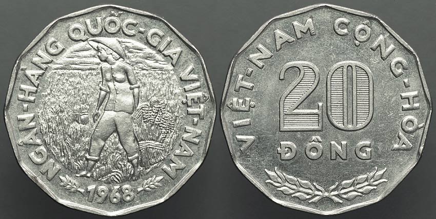 Vietnam, Rep. of - 20 Dong