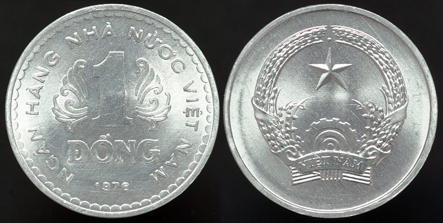 VietNam - 1 Dong 1976