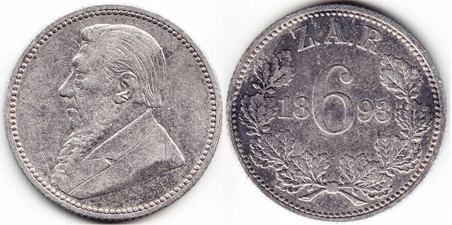 ZAR 1893 6d