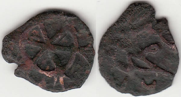 Jujid AE pul, Snowflake, Mokhshi, 756 A.H.