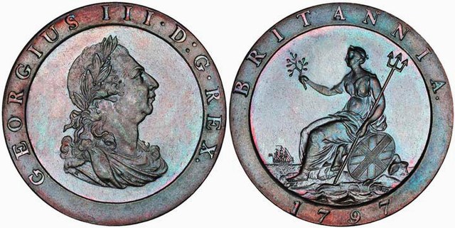 1797 Penny Cartwheel