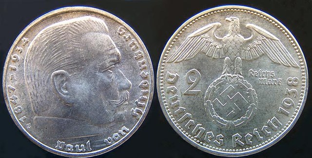 Nazi 2 RM 1938 E