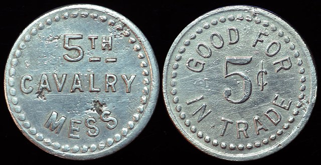 5th U.S. Cavalry Mess 5c