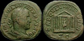 PHILIP I Millenial anniversary of Rome.