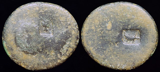 Rome - Legion X Fretensis Counterstamps (x2)