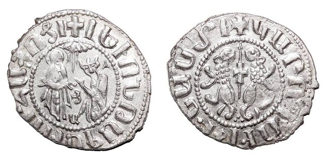 ARMENIA (KINGDOM)~AR Coronation Tram c.1198 AD