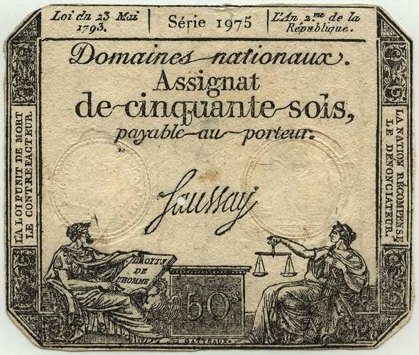 French Revolution Assignat