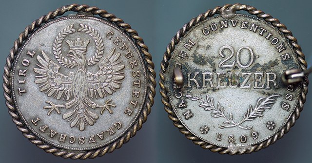 1809 Andreas Hofer pin