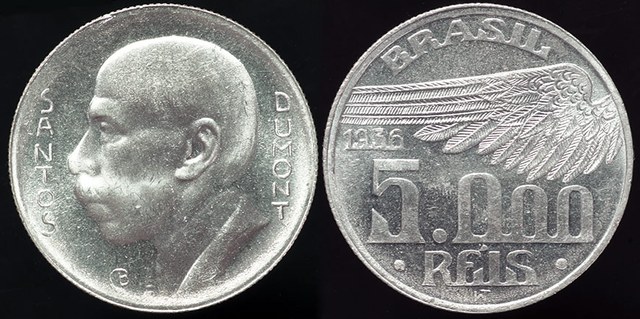 Brazil - Dumont 5k Reis 1936