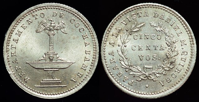 Bolivia - Cocabamba 5c Token