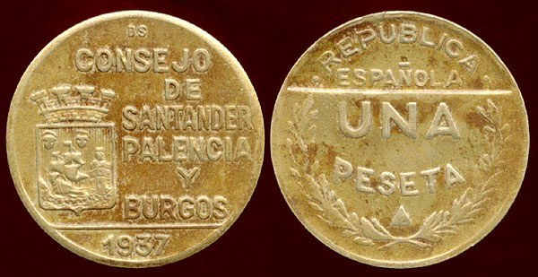 Spanish Civil War - Santander, Palencia, & Burgos