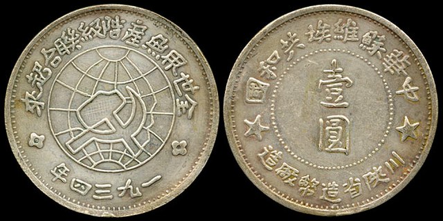 Chinese FAKE Soviet Dollar
