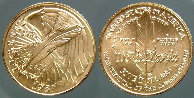 Constitution Bicentennial $5