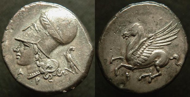 Corinth - Pegasos flying