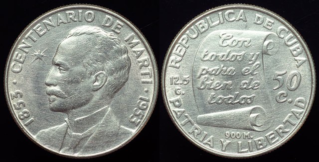 Cuba - 50 Centavos Marti