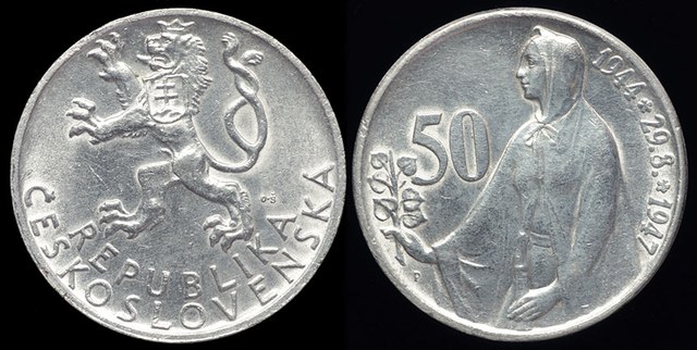 Czechoslvakia 50 K - Slovak Uprising
