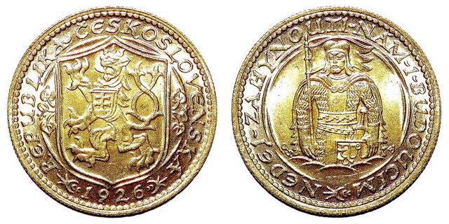 CZECHOSLOVAKIA~1 Dukat 1926