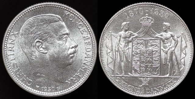 Denmark 2 Kroner - 1930