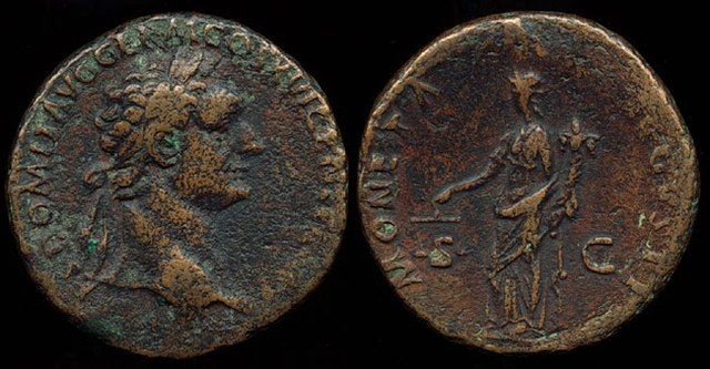 Domitian - Moneta As
