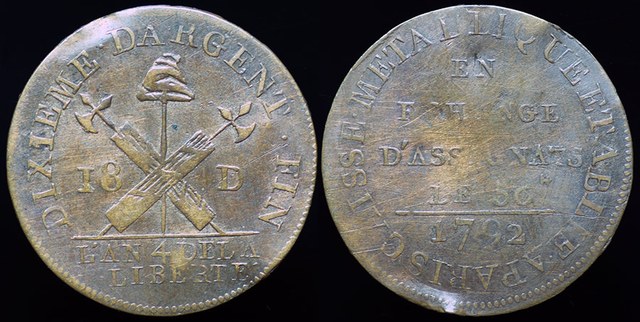 French Revolution - Caisse Metallique 1792