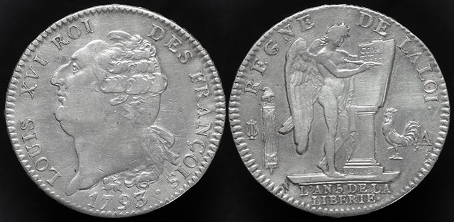 France - Louis XVI ECU - 1793
